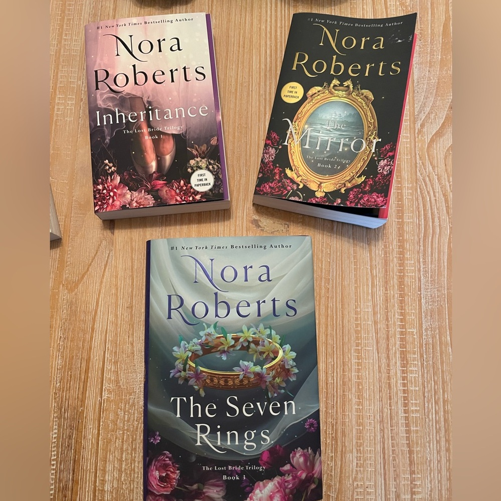 Nora Roberts Lost Bride Trilogy Set